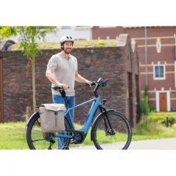 Discount New Looxs Leeds Single fietstas 19 liter taupe