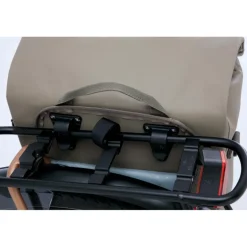 Discount New Looxs Leeds Single fietstas 19 liter taupe