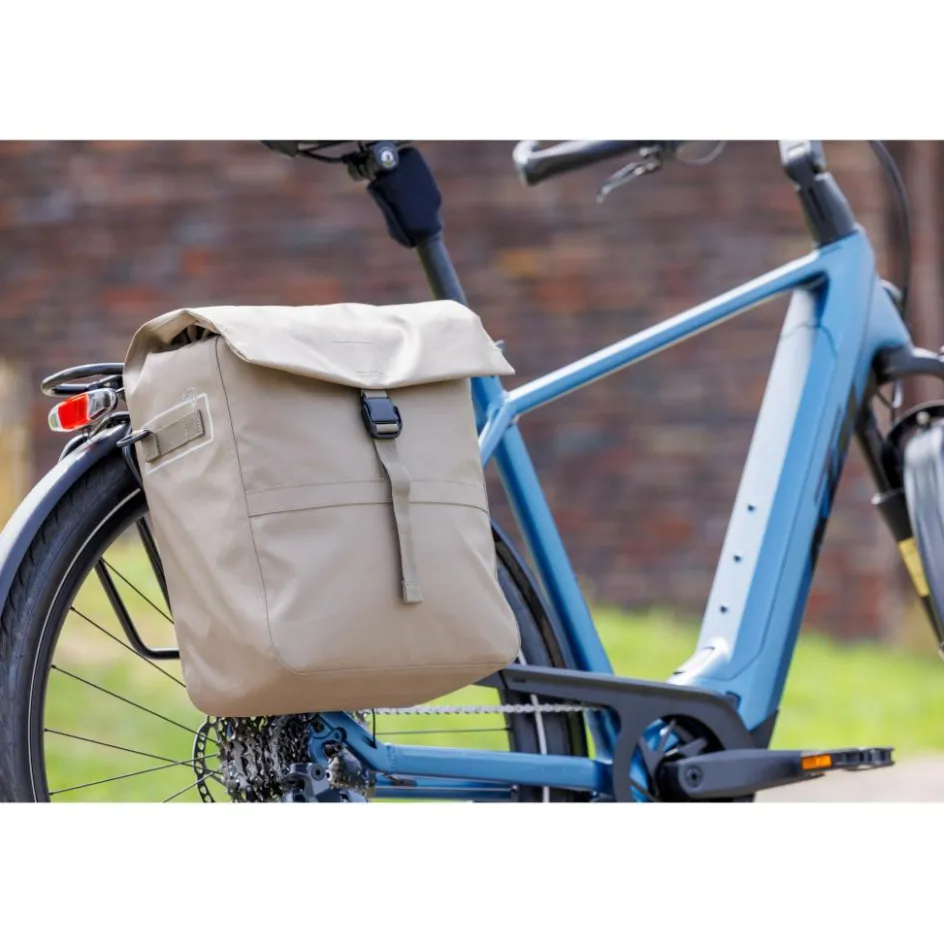 Discount New Looxs Leeds Single fietstas 19 liter taupe