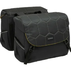 New Looxs  Mondi Joy Double fietstas 38 liter quilted black