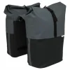 New Looxs  Nyborg Double 34 liter fietstas dark grey black