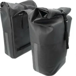New New Looxs  Nyborg Double fietstas 34 liter black