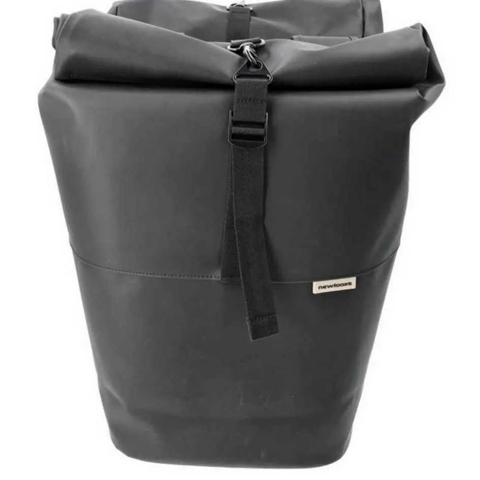 New New Looxs Nyborg Double fietstas 34 liter black