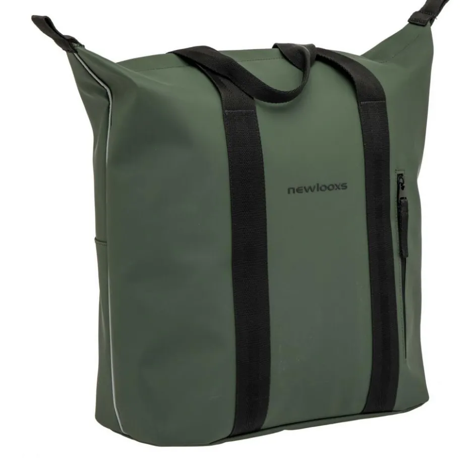 Sale New Looxs Odense Kota fietstas 24 liter green