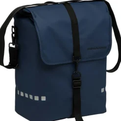 Online New Looxs  Odense Single fietstas 17,5 liter dark blue