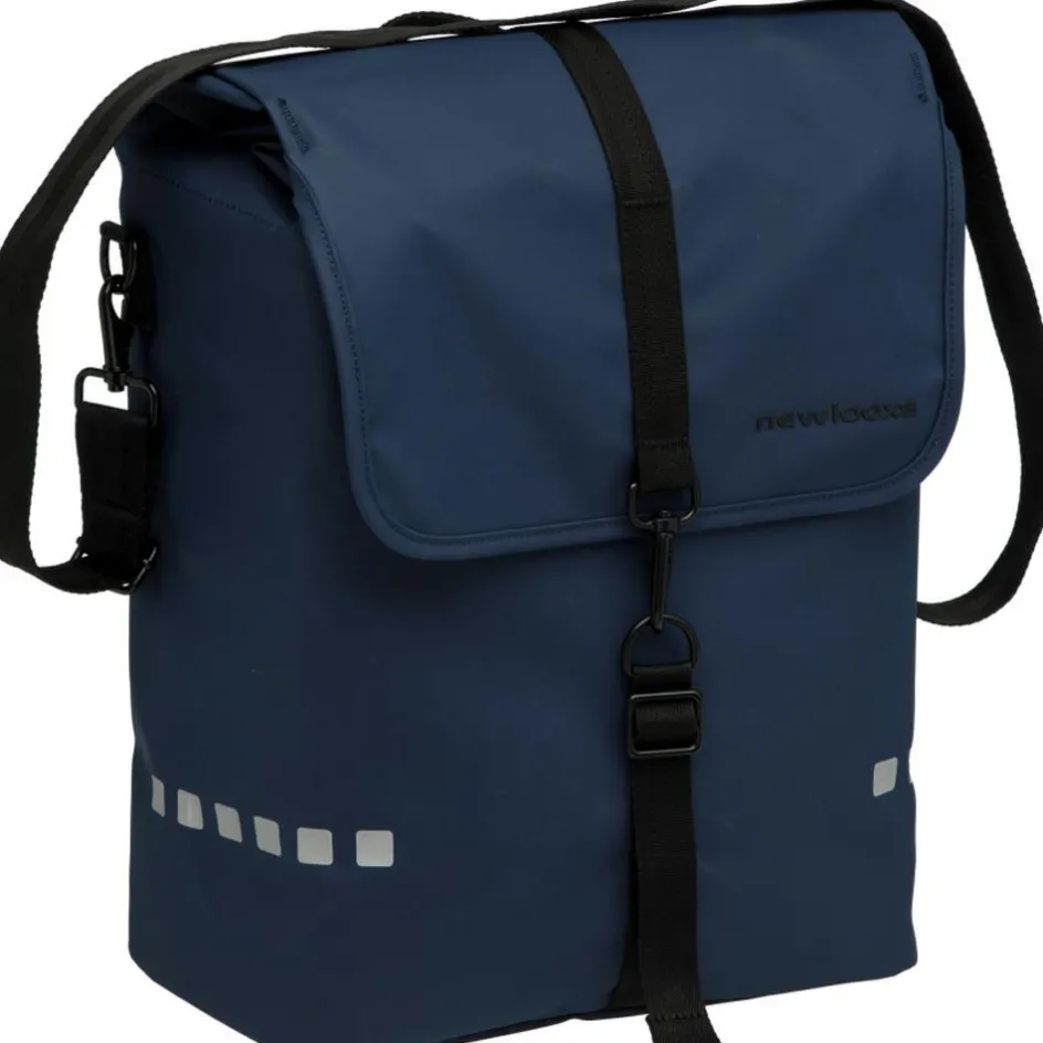 Online New Looxs Odense Single fietstas 17,5 liter dark blue