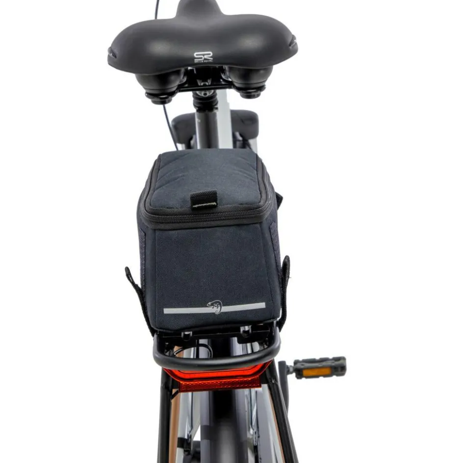 Online New Looxs Trunkbag Lock fietstas 4,5 liter black