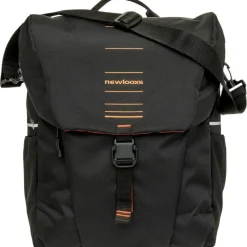 Online New Looxs  Vigo Single fietstas 20 liter black orange