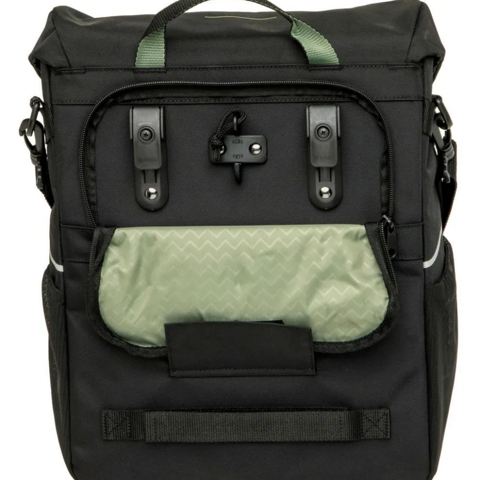 Sale New Looxs Vigo Single fietstas 20 liter black green