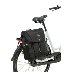 Sale New Looxs Vigo Single fietstas 20 liter black green