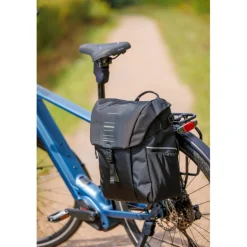 Sale New Looxs Vigo Single fietstas 20 liter black green