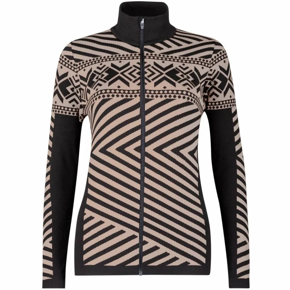 Newland Cecilie vest dames black stone