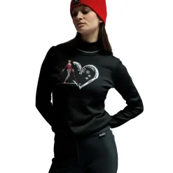 Newland Reine Blanche skipully dames black white