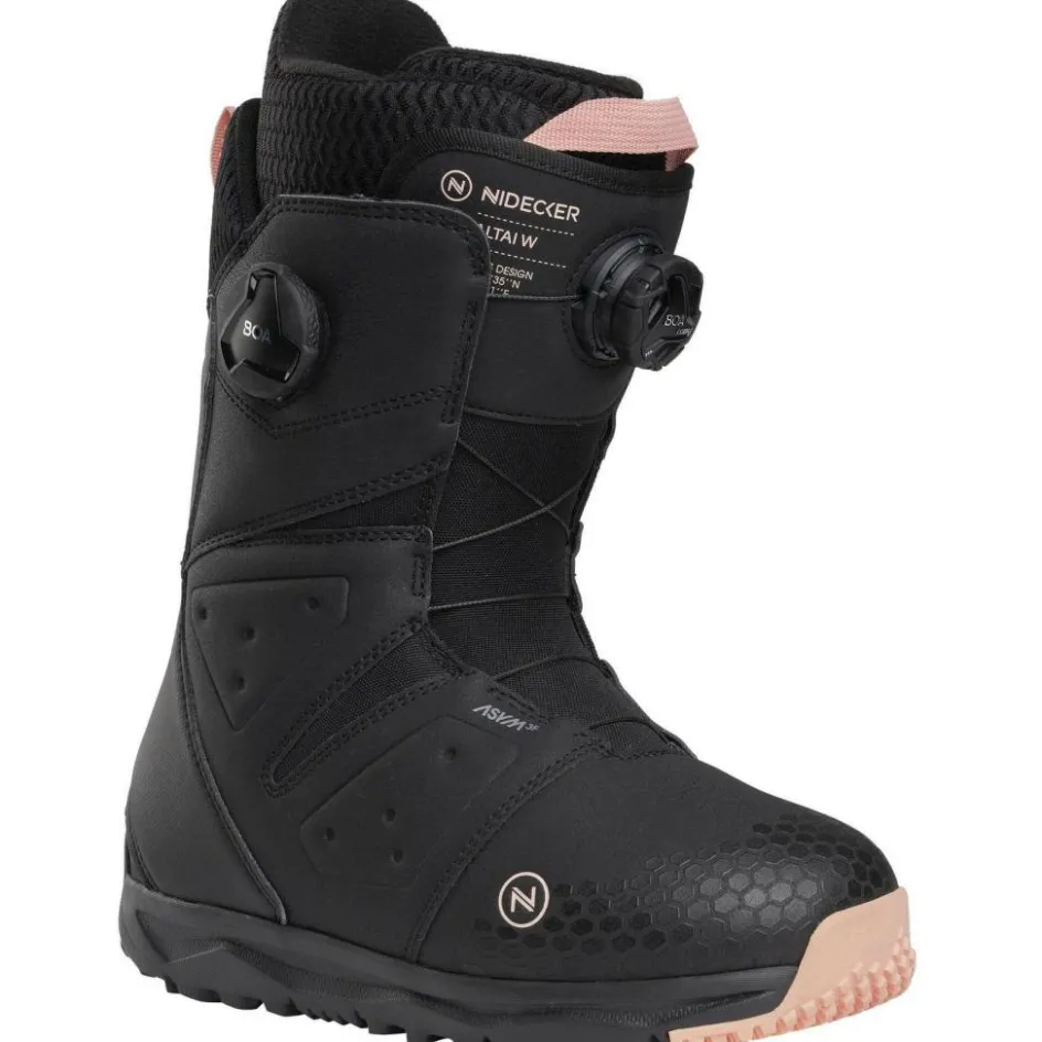 Outlet Nidecker Altai W snowboardschoenen dames black