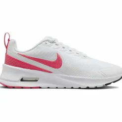 Sale Nike Air Max Nuaxis schoenen dames white black comet red