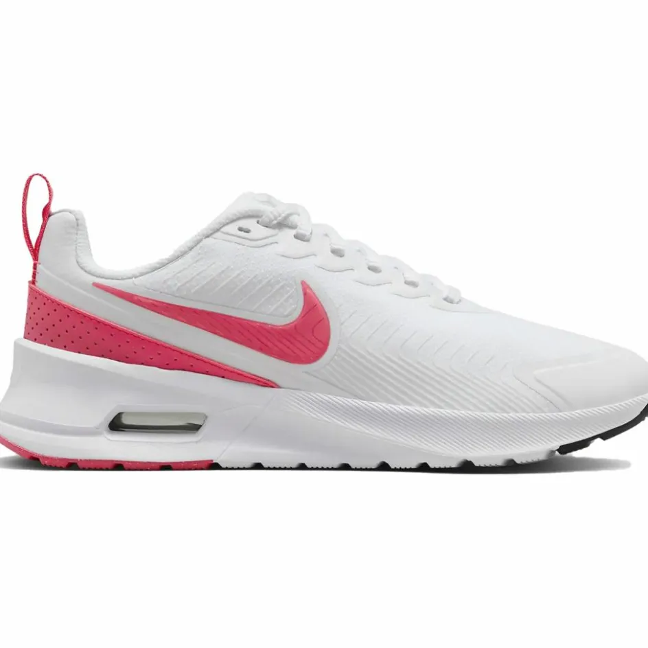 Sale Nike Air Max Nuaxis schoenen dames white black comet red