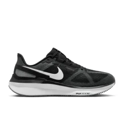 New Nike Air Zoom Structure 25 hardloopschoenen heren black white iron grey