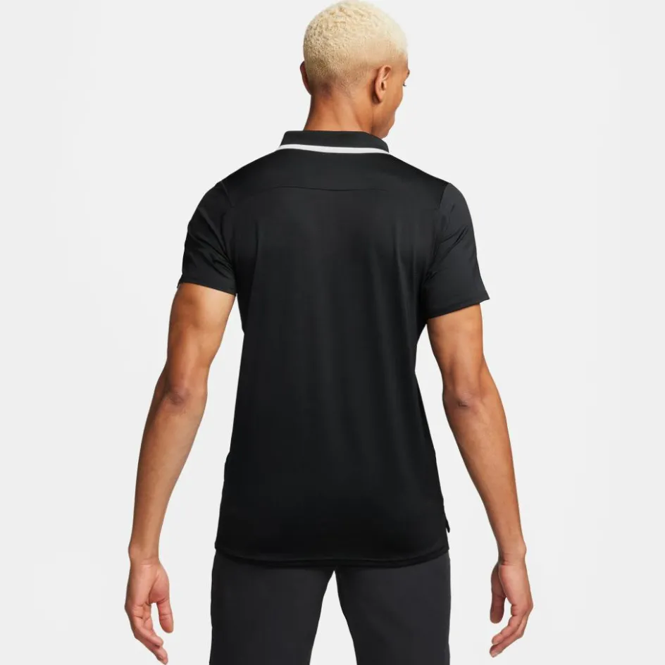 Sale Nike Court Advantage tennispolo heren black white