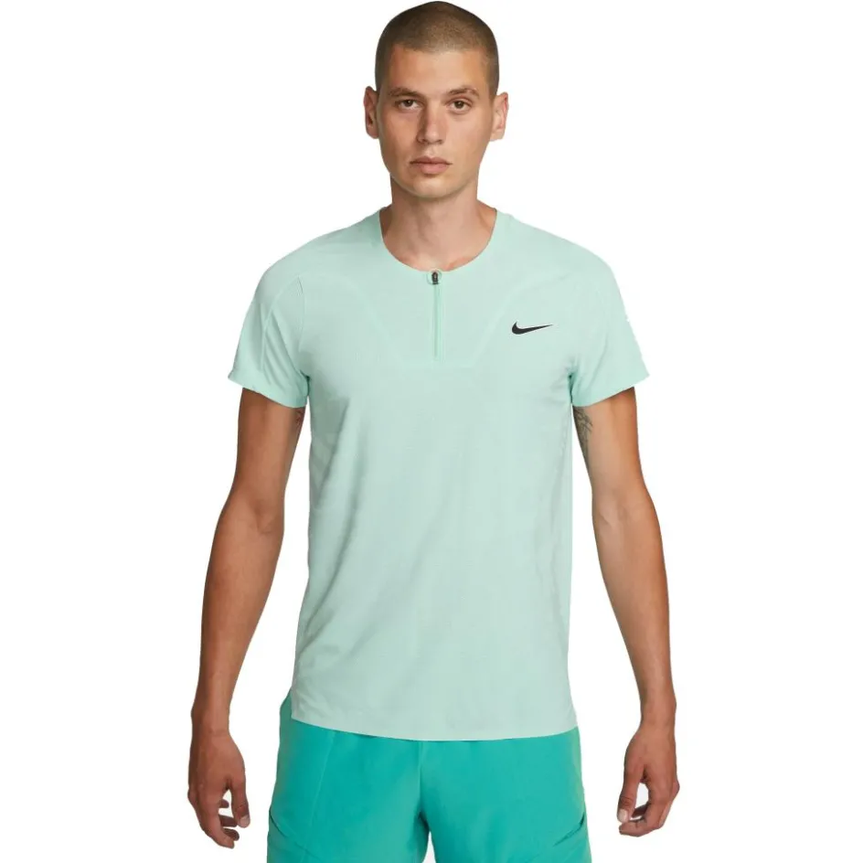 Hot Nike Court Dri-FIT ADV Slam tennispolo heren green jade ice black