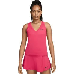 Clearance Nike Court Victory tennis tanktop dames aster pink black