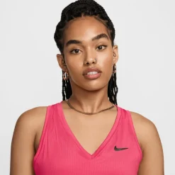 Clearance Nike Court Victory tennis tanktop dames aster pink black