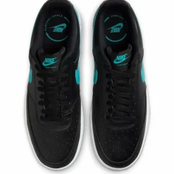 Nike Court Vision Low schoenen heren black dusty cactus white