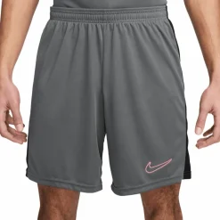 Nike Dri-FIT Academy voetbalbroekje heren iron grey  zwart sunset pulse
