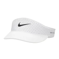 Nike Dri-FIT ADV Ace zonneklep white anthracite black
