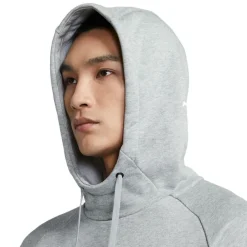 Sale Nike Dri-FIT hoodie heren dark grey heather black