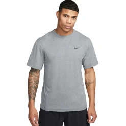 Nike Dri-FIT Hyverse shirt heren smoke grey heather black