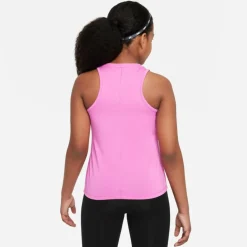 Discount Nike Dri-FIT One tanktop junior playful pink white