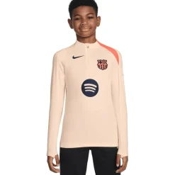 Nike FC Barcelona Strike trainingsshirt junior orange crimson tint bright mango midnight navy