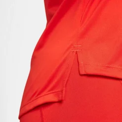 Online Nike One Dri-FIT Swoosh hardloopshirt dames red