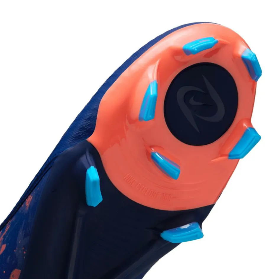 New Nike Phantom GX 2 Academy Erling Haaland FG AG voetbalschoenen blue void chrome