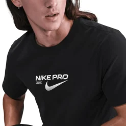 Clearance Nike Pro Dri-FIT shirt heren black