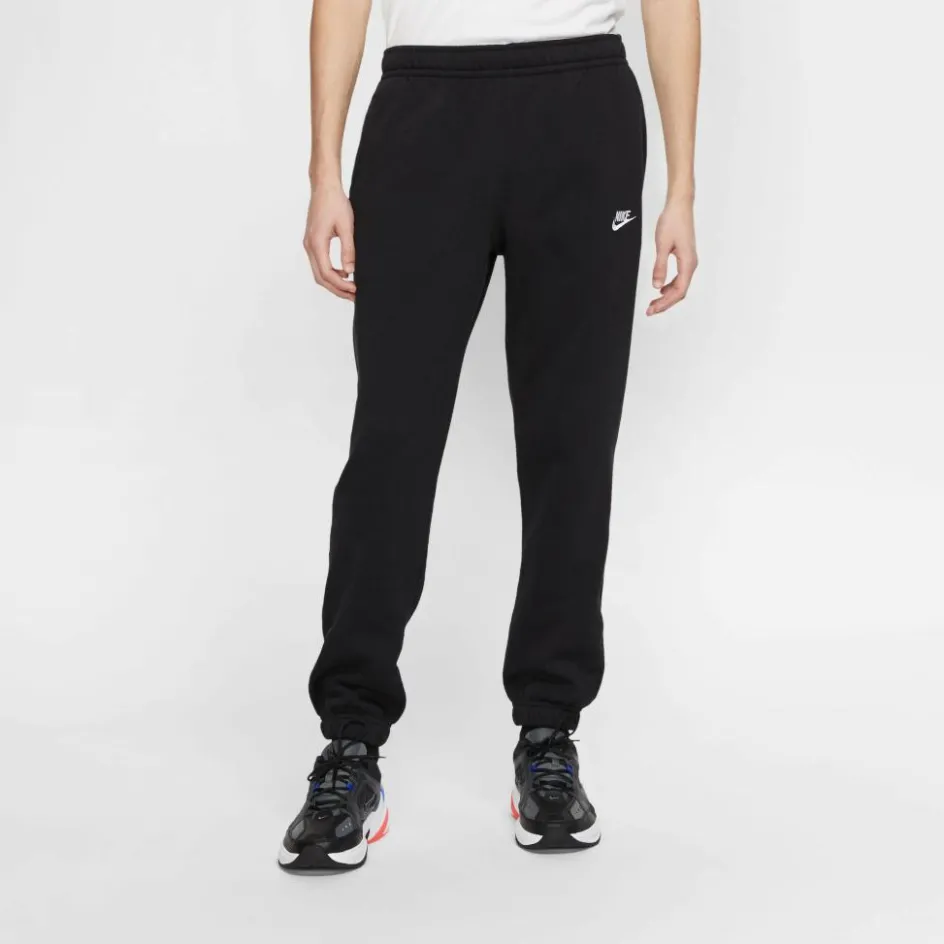 Hot Nike Sportswear Club Fleece joggingbroek heren zwart wit