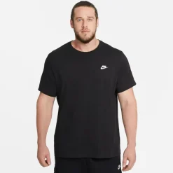 Nike Sportswear Club shirt heren black white