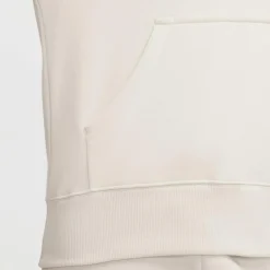 Discount Nike Sportswear Phoenix Fleece Logo hoodie dames light  orewood brown white armor