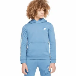 Sale Nike Standard Issue hoodie junior aegean storm