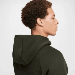 Hot Nike Tech Fleece Windrunner vest heren sequoia medium olive black