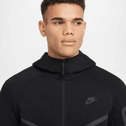 Nike Tech Fleece Windrunner vest heren black black