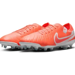 Outlet Nike Tiempo Legend 10 Pro FG voetbalschoenen hot lava white
