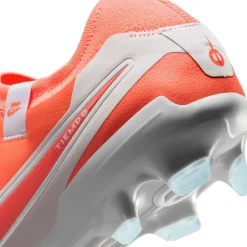 Outlet Nike Tiempo Legend 10 Pro FG voetbalschoenen hot lava white