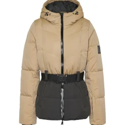 NIKKIE Nateland Contrast winterjas dames hummus