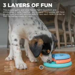 Nina Ottosson Puppy Lickin' Layers Mlt voerbak