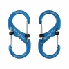 Online Nite Ize  S-Biner #3 Slidelock karabijnhaak aluminium blue