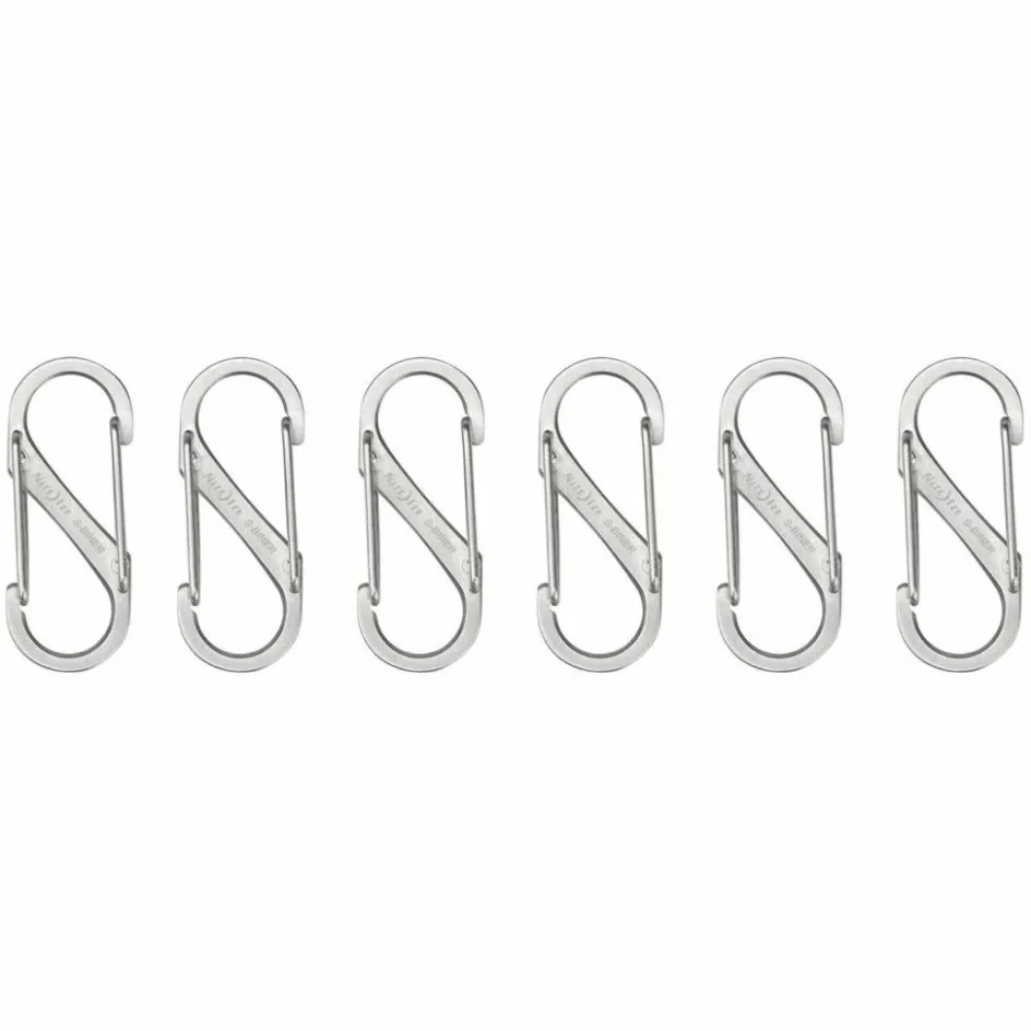 New Nite Ize S-Biner Assorti #1 karabijnhaken 6-pack