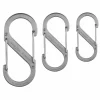 New Nite Ize  S-Biner Stainless karabijnhaken zilver 3-pack