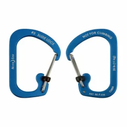 Clearance Nite Ize  Slidelock #3 karabijnhaak aluminium blue
