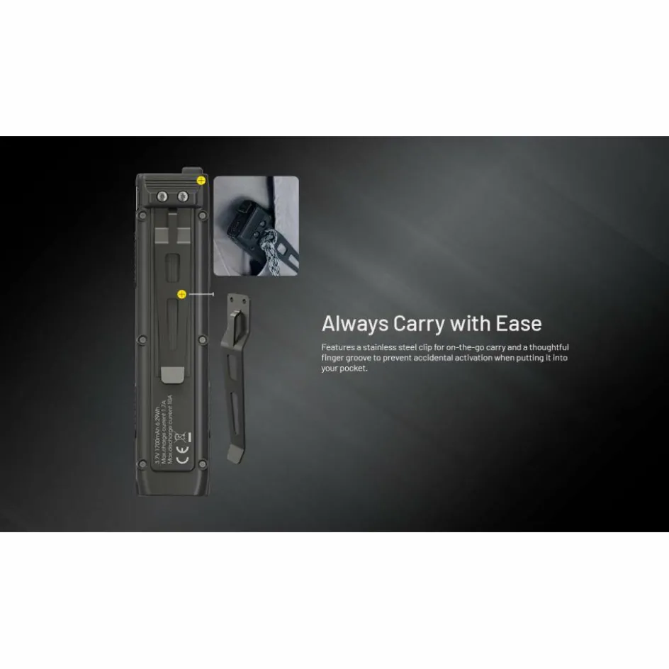 Clearance Nitecore EDC27 UHi zaklamp black